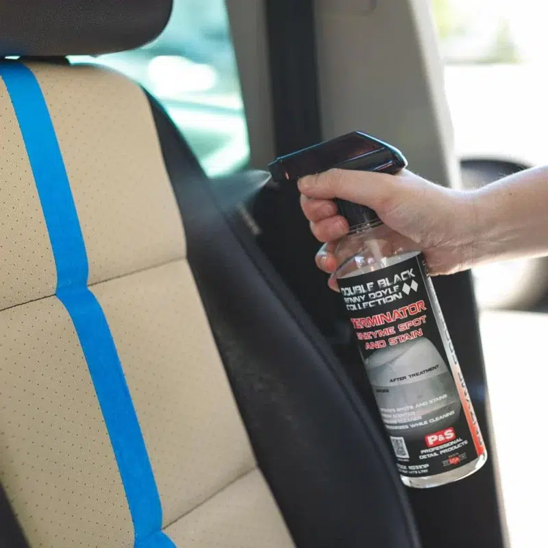 P&S – Double Black Interior Cleaning System 3.8lt with Empty Labelled Spray Bottles Carpet / Upholstery 7