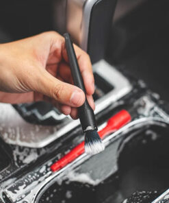 Alternative view of Detail Factory - Crevice Mini Synthetic and Boar Hair Detailing Brush Combo Pack
