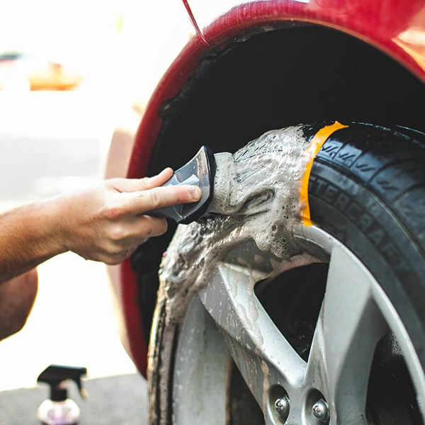 THE RAG COMPANY – BLACK WHEEL AND TIRE BRUSH The Rag Company