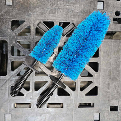 CARCARECO’S WHEEL BARREL CLEANING BRUSH – BLUE Wheel & Fender Brushes