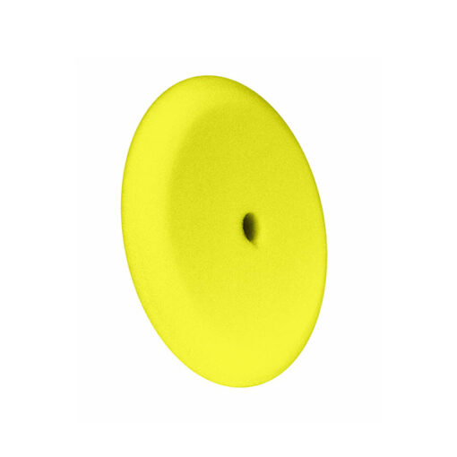 BUFF AND SHINE – MARINE CENTER TEE: YELLOW CONTOUR FOAM GRIP PAD 9″ Pads