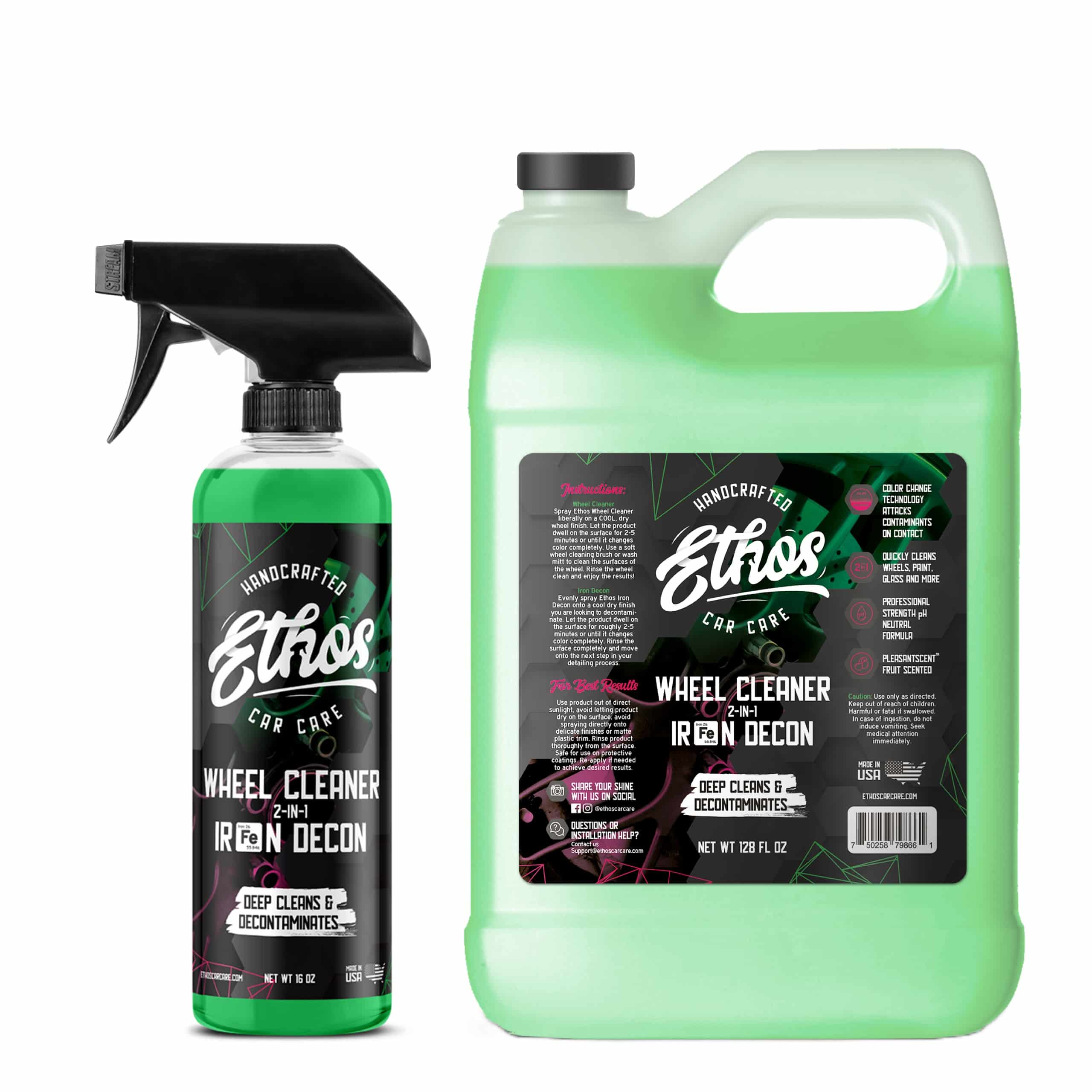 Ethos Shampoo and Wheel Cleaner Bundle