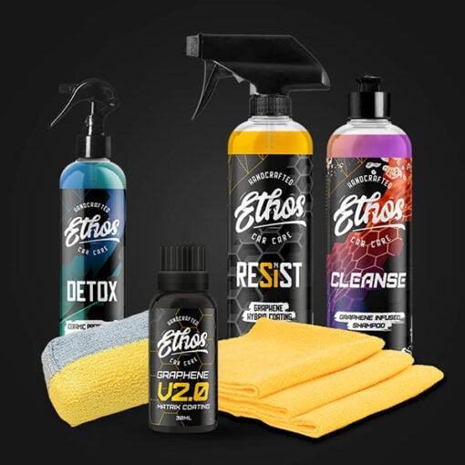 ETHOS – GRAPHENE MATRIX COATING V2 MAINTENANCE KITS Exterior Microfibre Towels