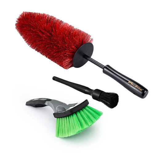 CARCARECO’S WHEEL CLEANING BRUSH KIT Wheel & Fender Brushes