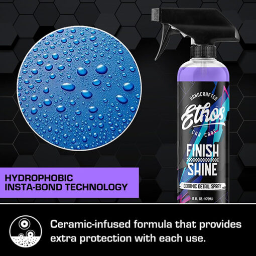 ETHOS FINISH SHINE – CERAMIC DETAIL SPRAY Exterior Care