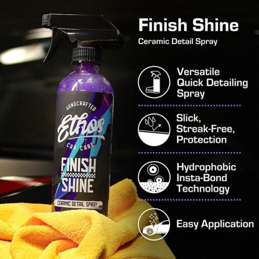 ETHOS FINISH SHINE – CERAMIC DETAIL SPRAY Exterior Care