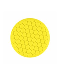 BUFF AND SHINE – EURO YELLOW CUTTING HEX FACED FOAM GRIP PAD Buff and Shine