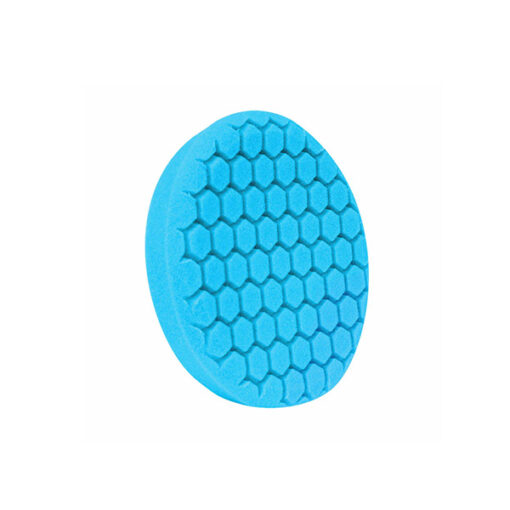 BUFF AND SHINE – EURO LIGHT BLUE SOFT POLISHING HEX FACED FOAM GRIP PAD Buff and Shine