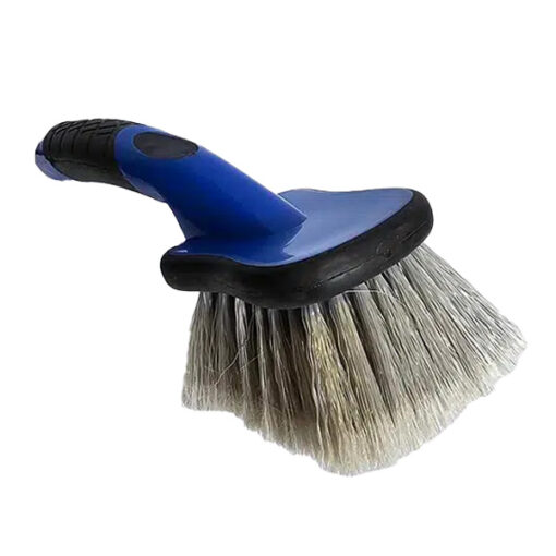 CARCARECO’S ROUNDED GRIP WHEEL AND BODY BRUSH – SHORT HANDLE Brushes