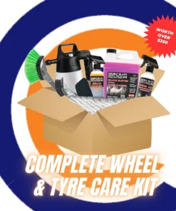 CARCARECO COMPLETE WHEEL AND TYRE CARE KIT Tire Brushes