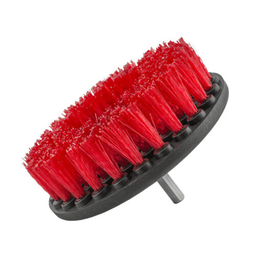 CARPET CLEANING BRUSH DRILL ATTACHMENTS – MEDIUM BRISTLES – 3 PIECE Interior Brushes