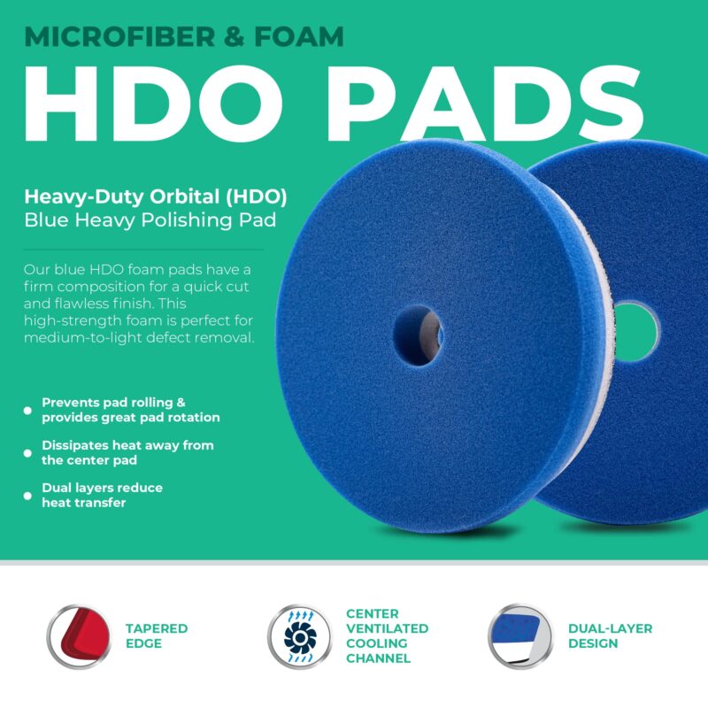 LAKE COUNTRY – HDO BLUE HEAVY POLISHING PADS New Products