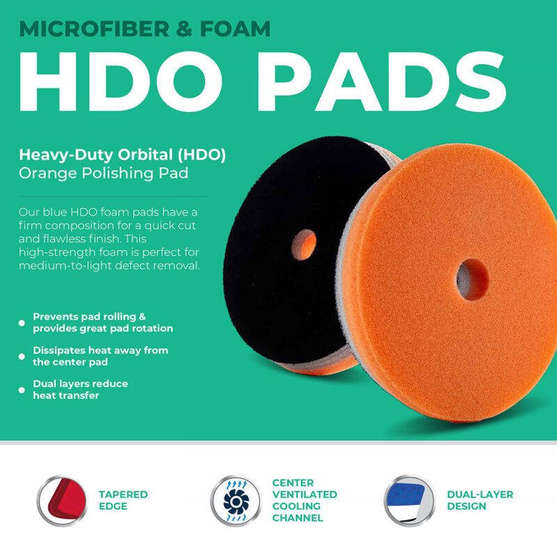 LAKE COUNTRY – HDO ORANGE POLISHING PADS New Products