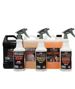 P&S - Double Black Interior Cleaning System 3.8lt with Empty Labelled Spray Bottles