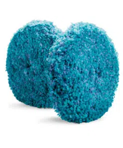Lake Country - Marine Blue/Teal Twisted Medium Cut Wool Blend Double Sided - 8" x 1.5"